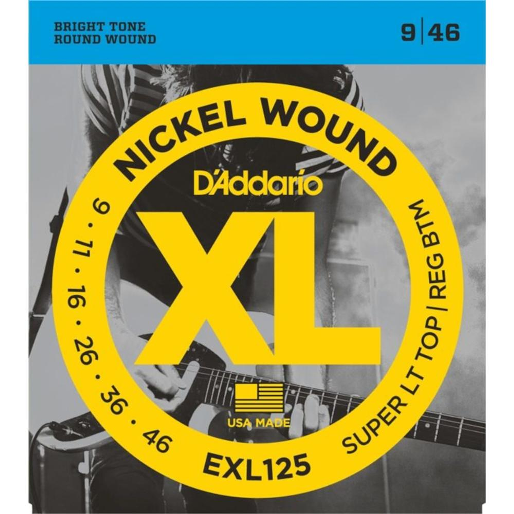 Cuerdas para Guitarra Electrica D'Addario EXL125