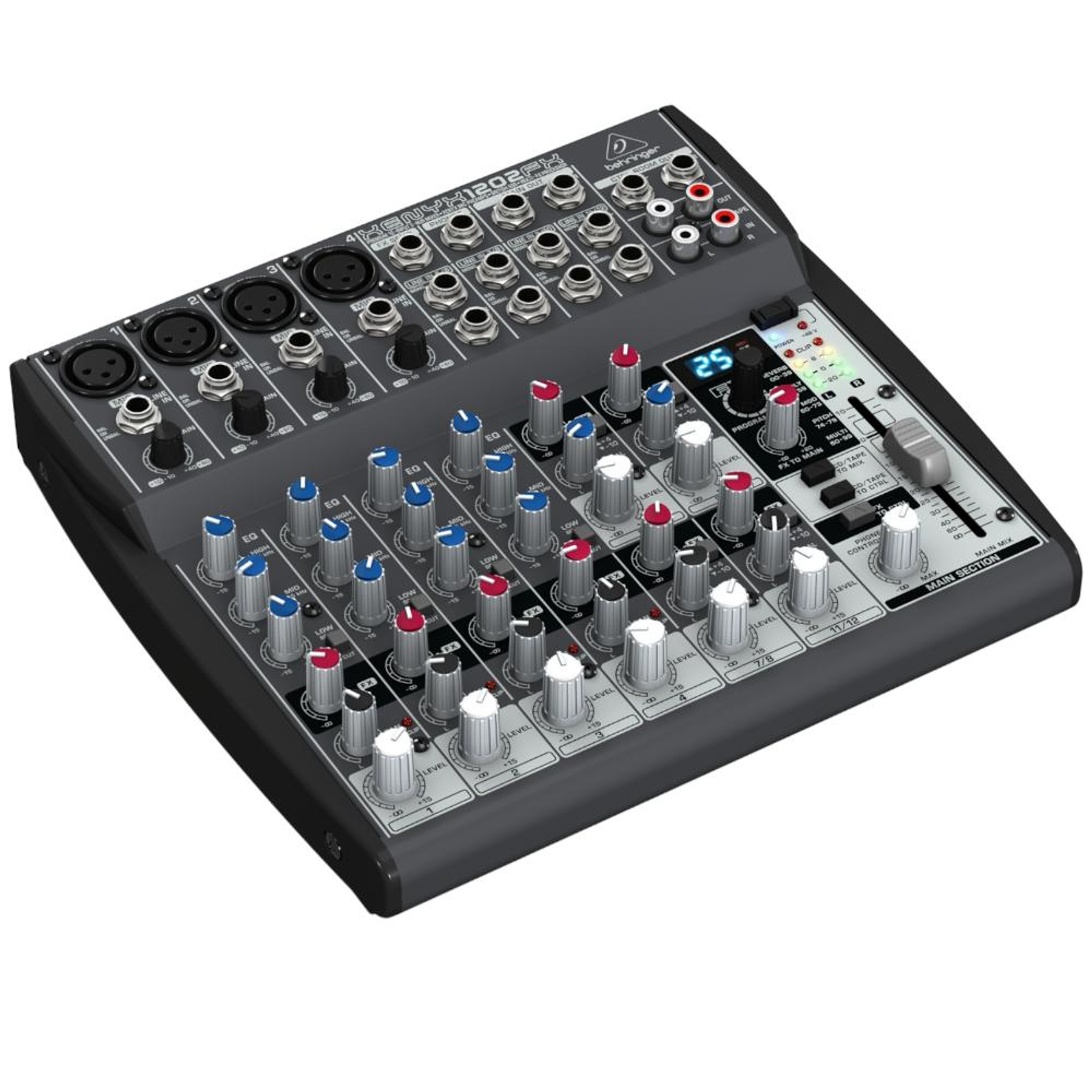 Mixer Analogo 12 canales Behringer XENYX 1202FX