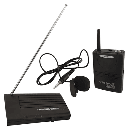 Microfono Inalambrico Solapa CarverPro CVR-200/UHF