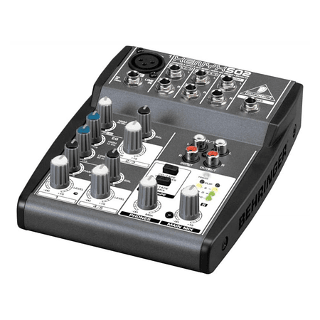 Mixer Analogo de 3 canales Behringer XENYX 502USB