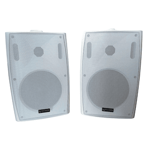 Parlantes Ambientales Tecshow DOME W6.5 Blanco (par)