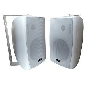 Parlantes Ambientales Tecshow DOME W6.5 Blanco (par)