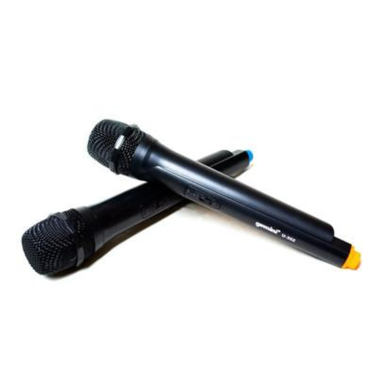 Sistema Inalambrico Doble de Mano Gemini U-352 3