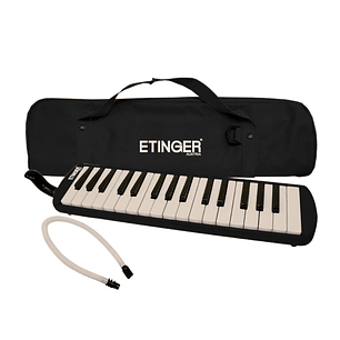 Melodica 32 Notas Etinger ERN-320 Negra