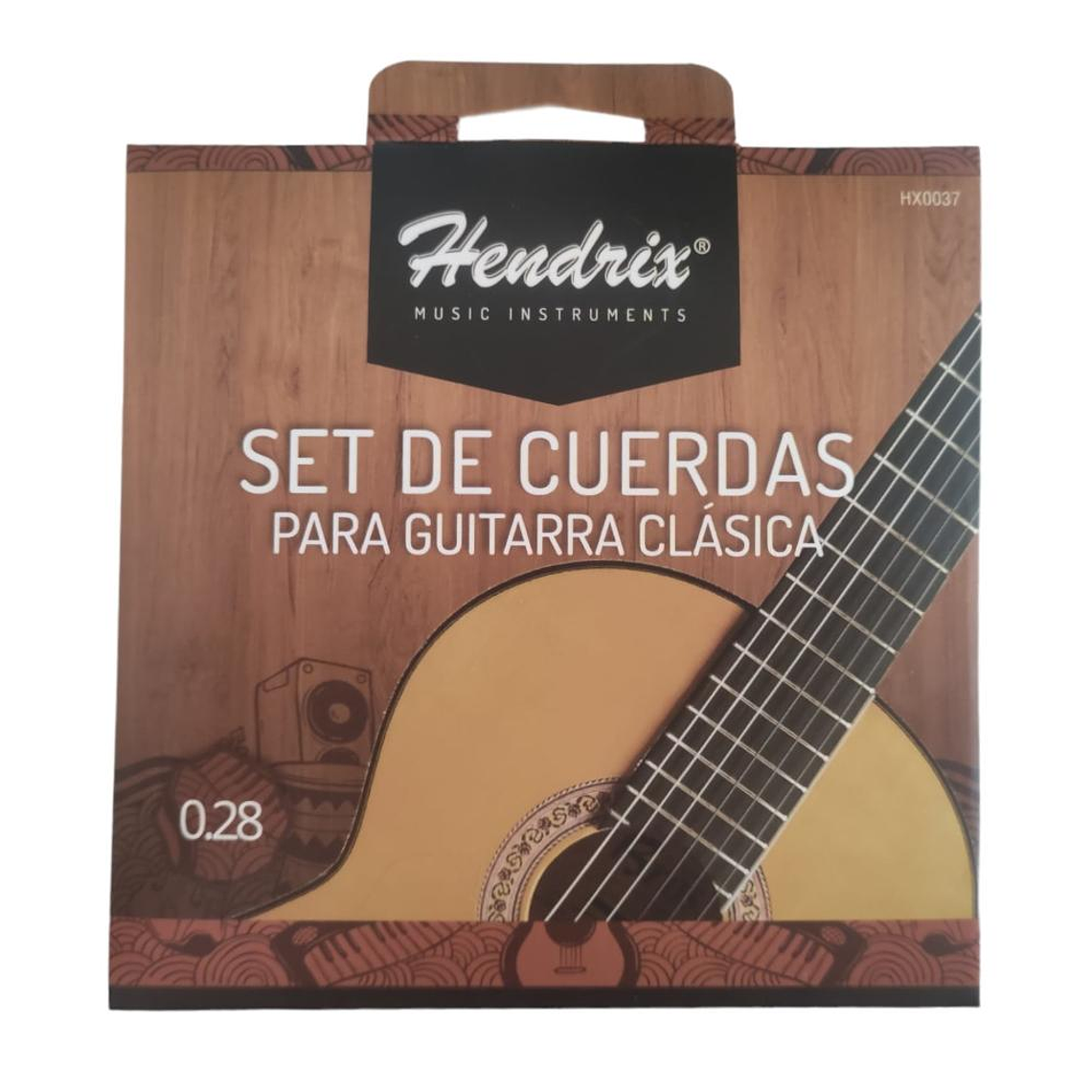 Set de cuerdas Guitarra Clasica Hendrix HX0037 1
