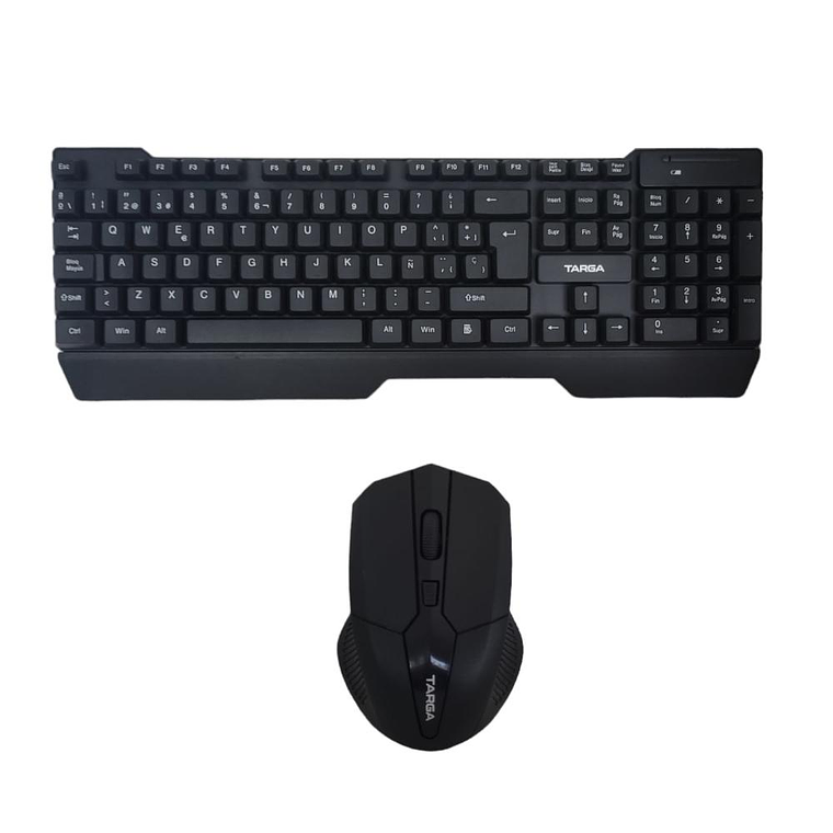 Combo Kit Inalambrico Teclado + Mouse Targa TG KM70W 2