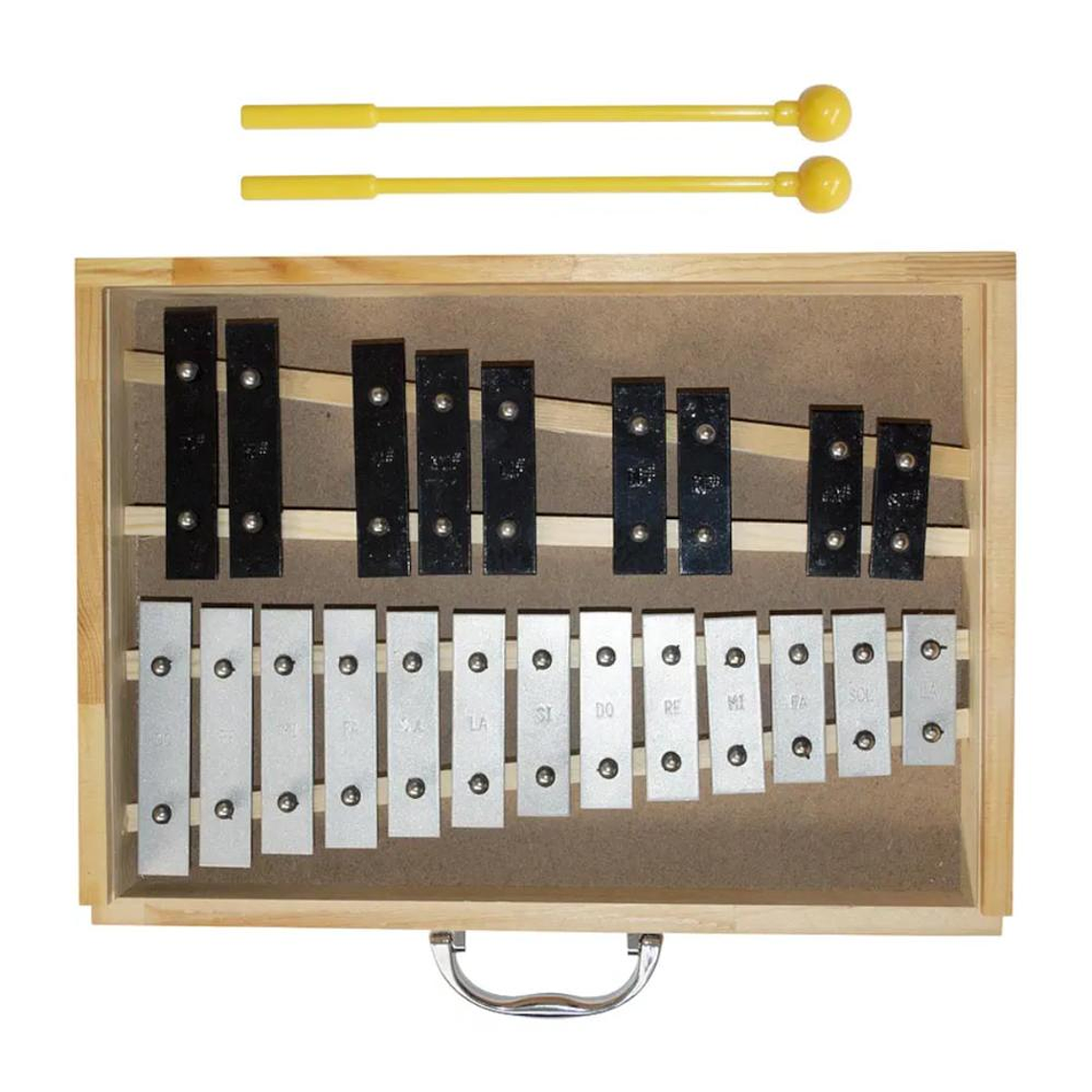Metalofono Cromatico 22 notas Allegro ALL22AG 1