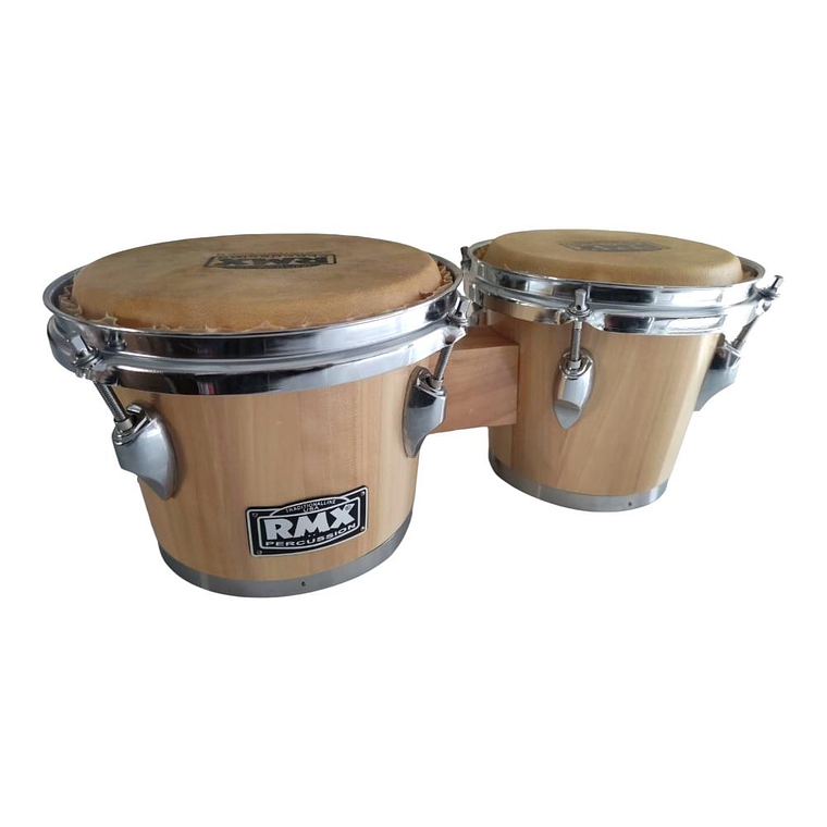 Bongo 7'' + 8'' con bolso RMX W7080 Natural 040IMT4042 1