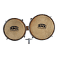 Bongo 7'' + 8'' con bolso RMX W7080 Natural 040IMT4042 - Miniatura 2