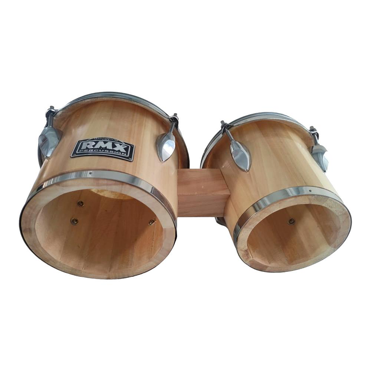 Bongo 7'' + 8'' con bolso RMX W7080 Natural 040IMT4042 3