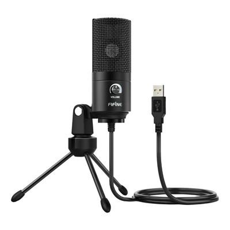 Microfono Condensador USB Fifine K669B 1