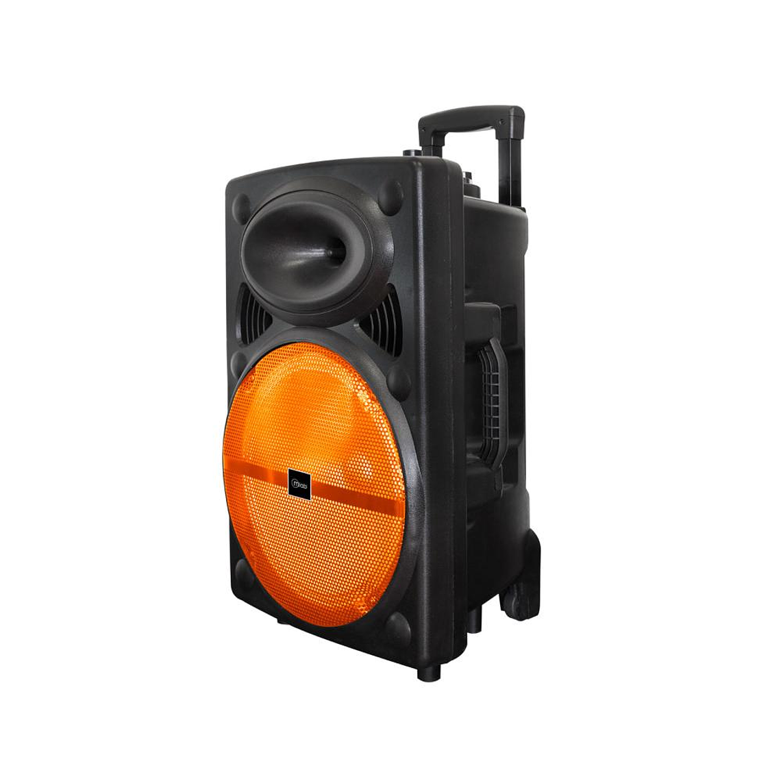 Parlante Portatil TWS Mlab Rhythm Charger 2 Naranjo 2