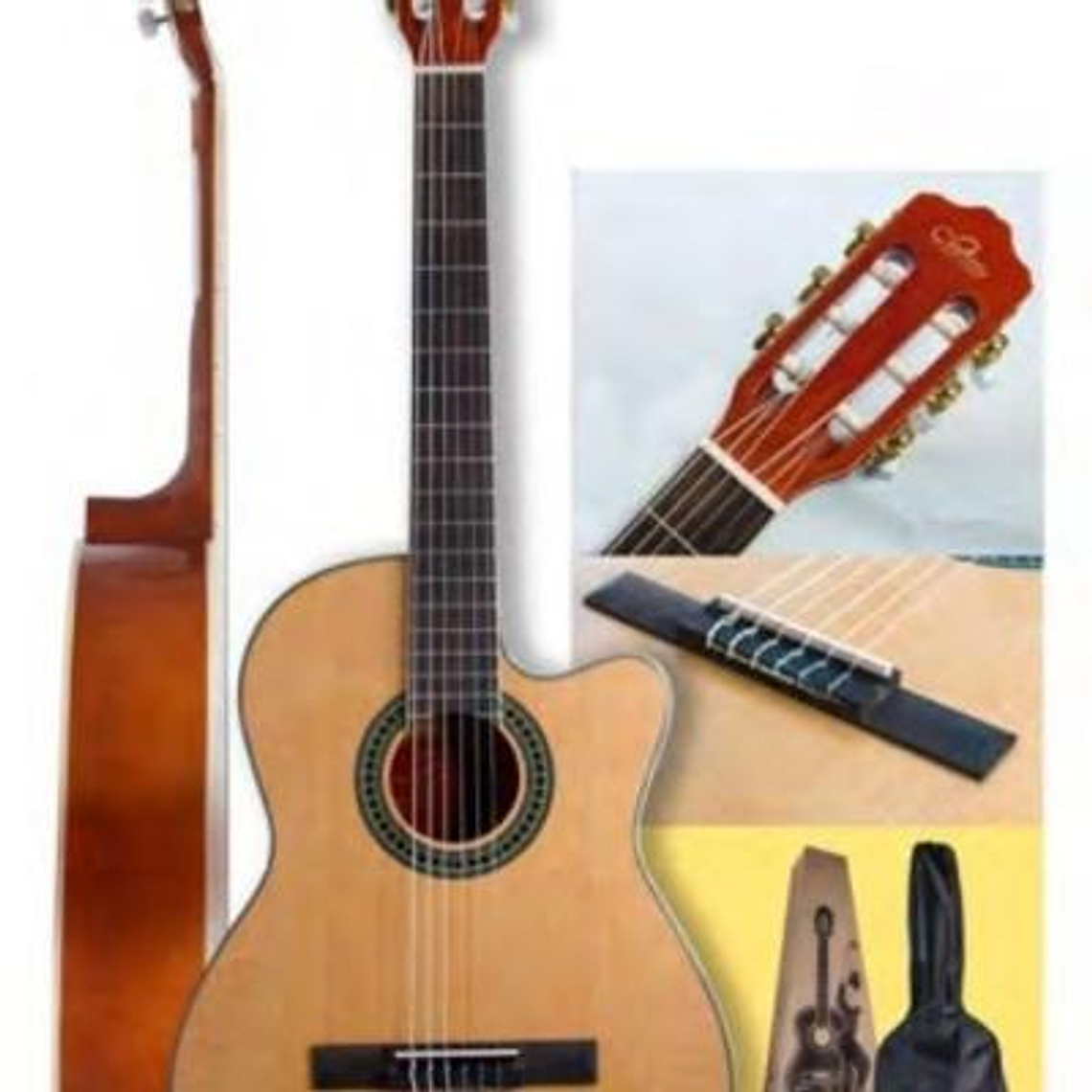 Guitarra acustica Sevillana Cutaway FD 7844 2
