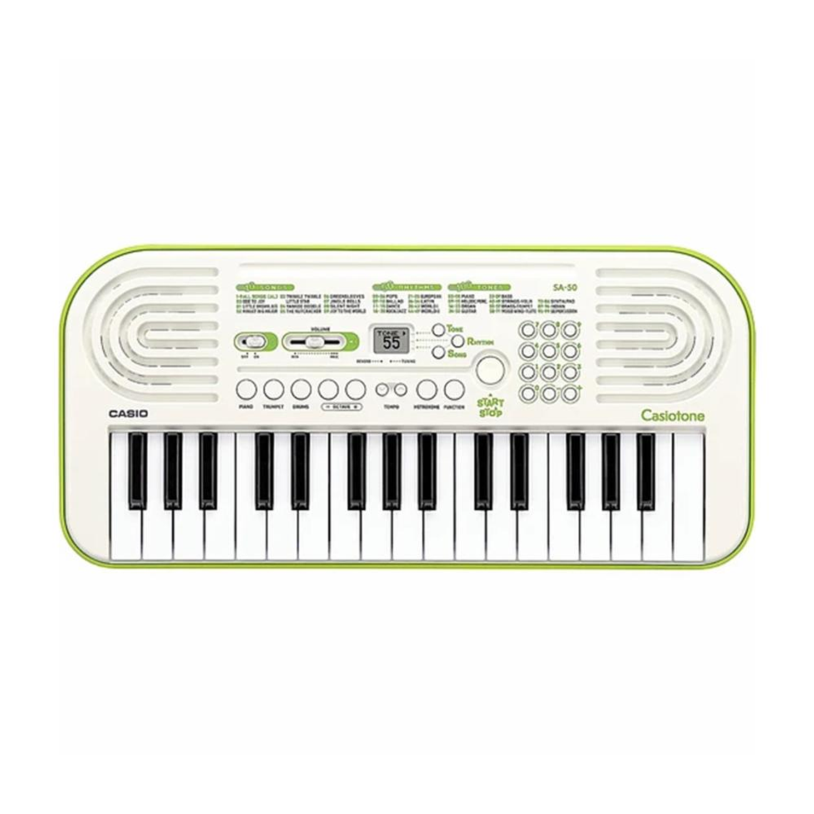 Teclado Infantil Casio SA-50 con fuente de poder 1