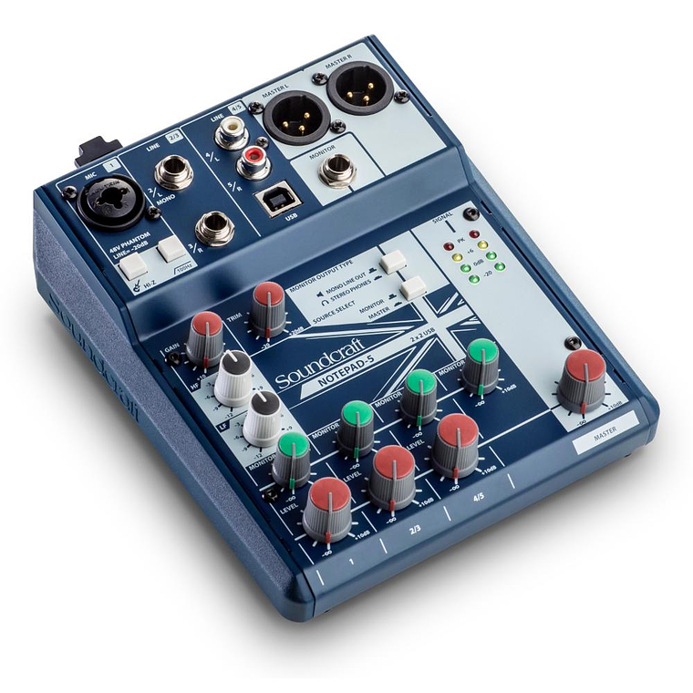 Mixer Analogo Soundcraft Notepad-5 1