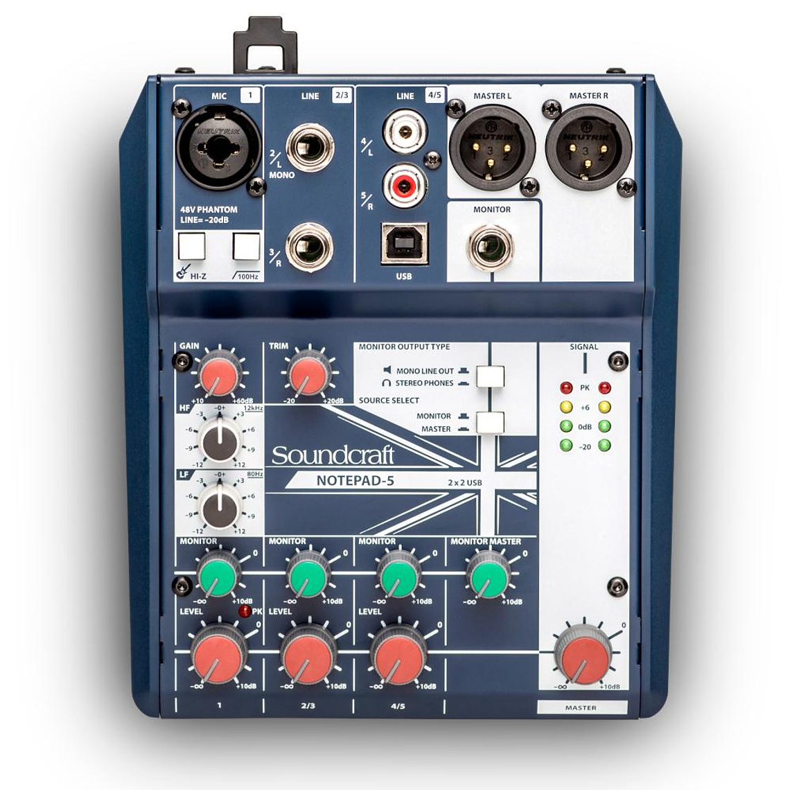 Mixer Analogo Soundcraft Notepad-5 3