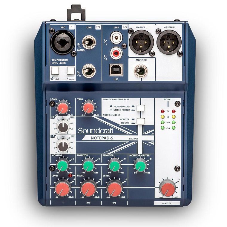 Mixer Analogo Soundcraft Notepad-5 3