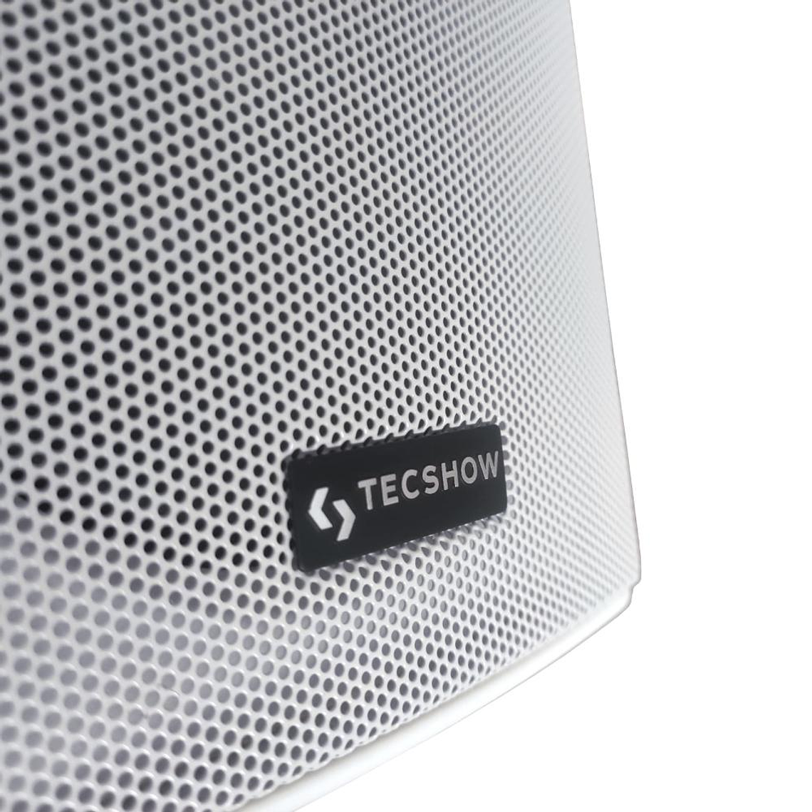 Parlantes Ambientales Tecshow DOME W5 Blanco (par) 3