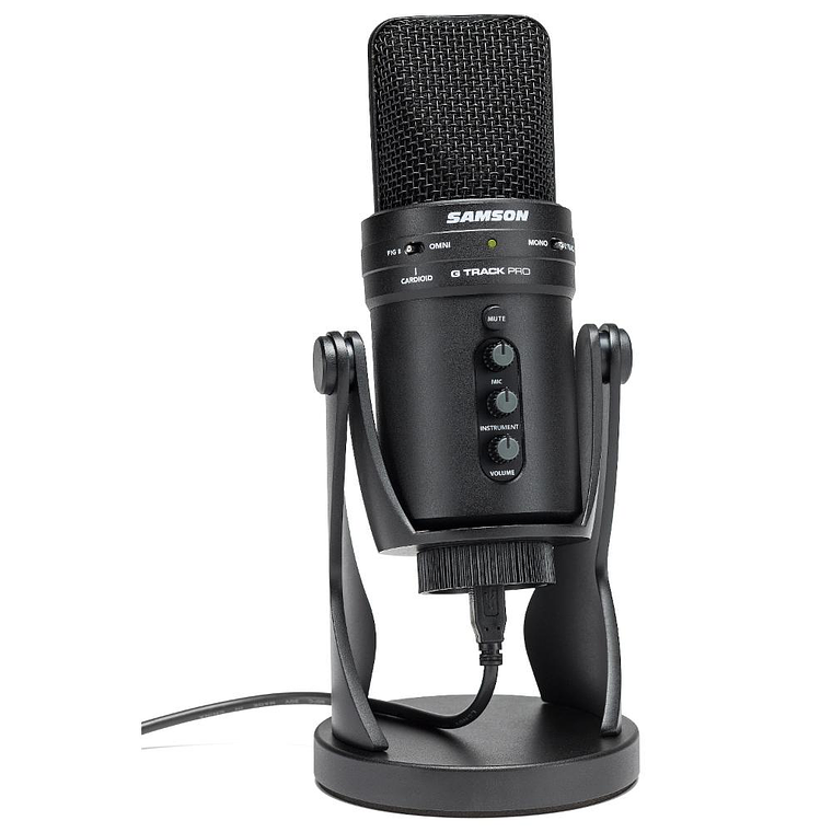 Microfono Condensador USB Samson G-TRACK PRO 1