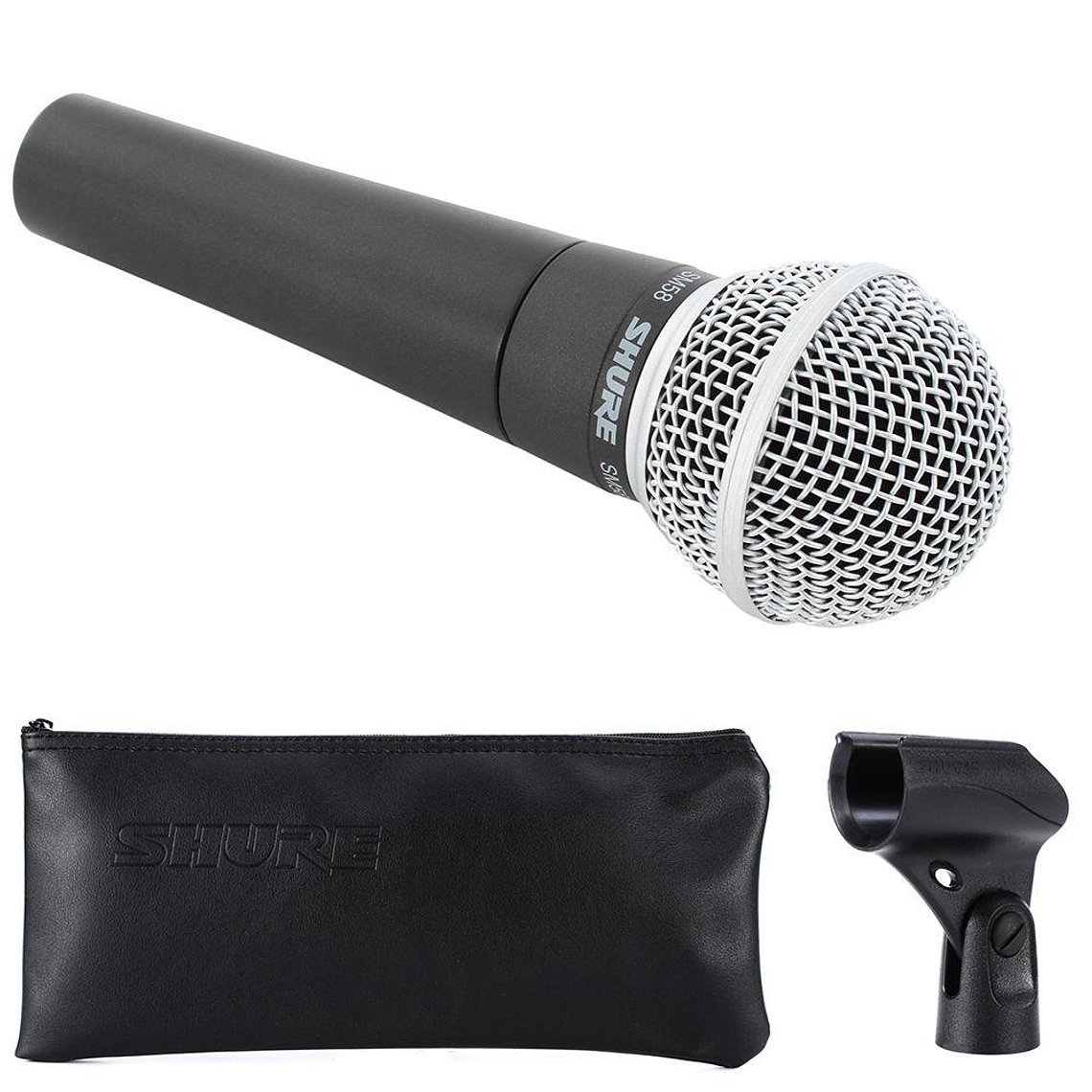 Microfono Vocal Dinamico Shure SM58-LC GY 2