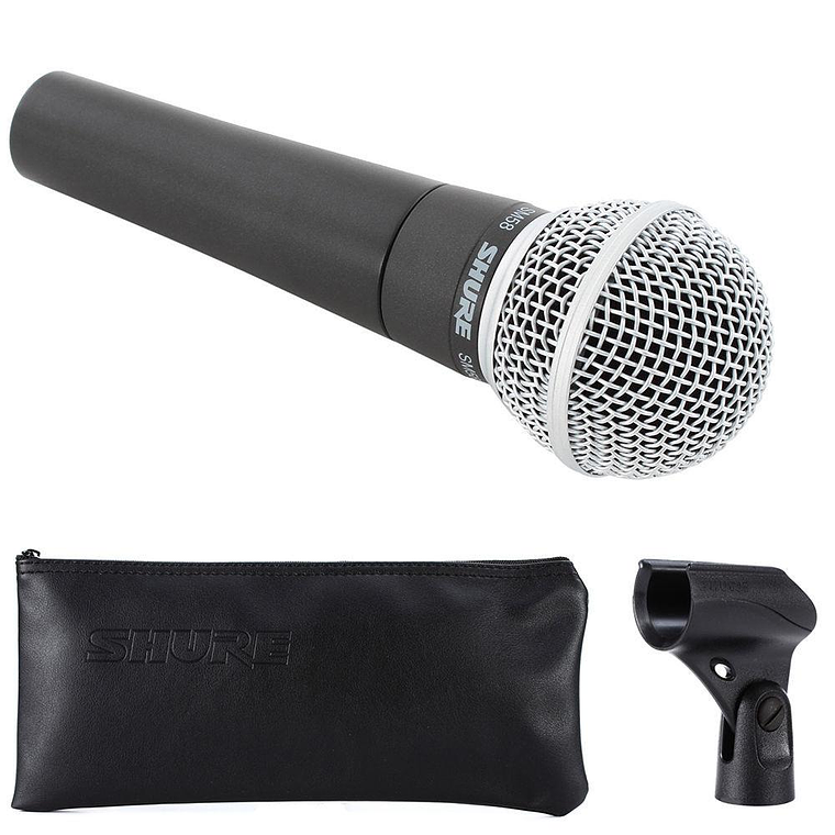 Microfono Vocal Dinamico Shure SM58-LC GY 2