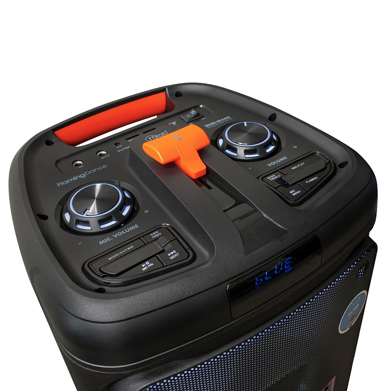 Parlante Portatil Karaoke Mlab Flaming Dance 4