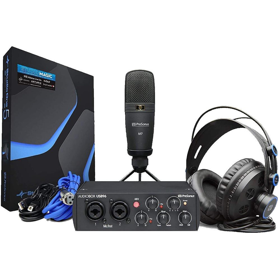 Set interfaz Presonus Audiobox 96 Studio 25th Anniversary 1
