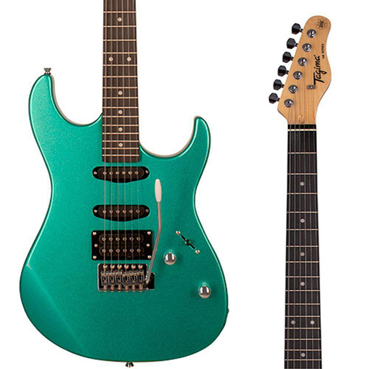 Guitarra Electrica Tagima TG-510 Metallic Surf Green 2