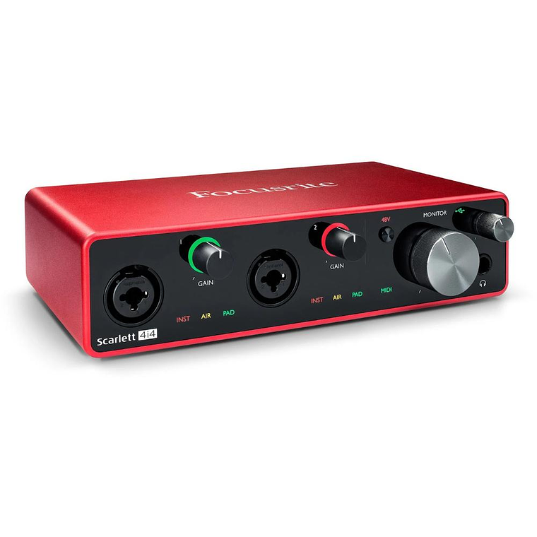 Interfaz Focusrite Scarlett 4i4 3rd. Gen 1