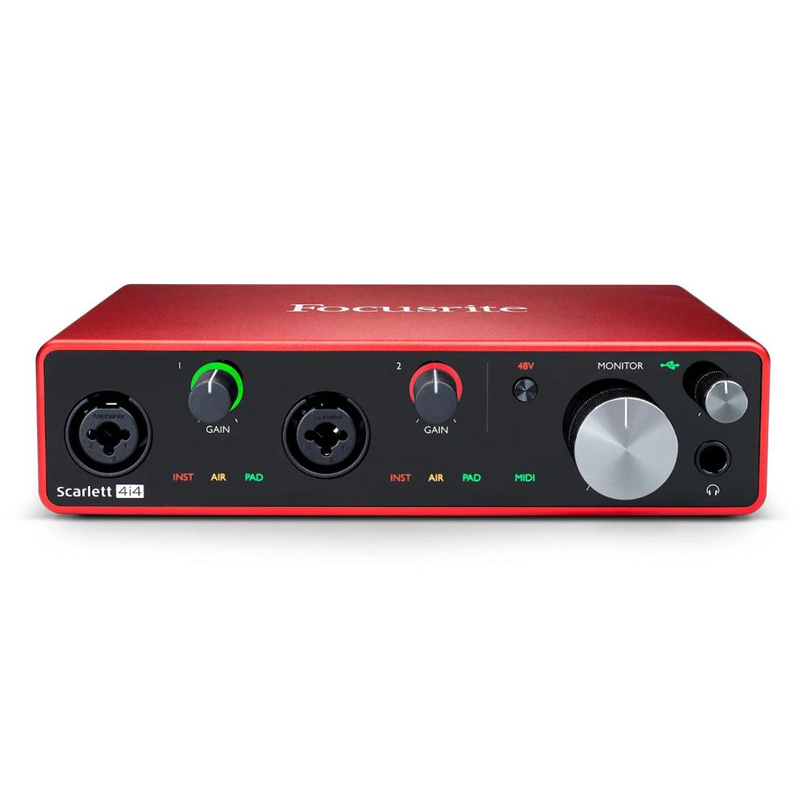 Interfaz Focusrite Scarlett 4i4 3rd. Gen 2