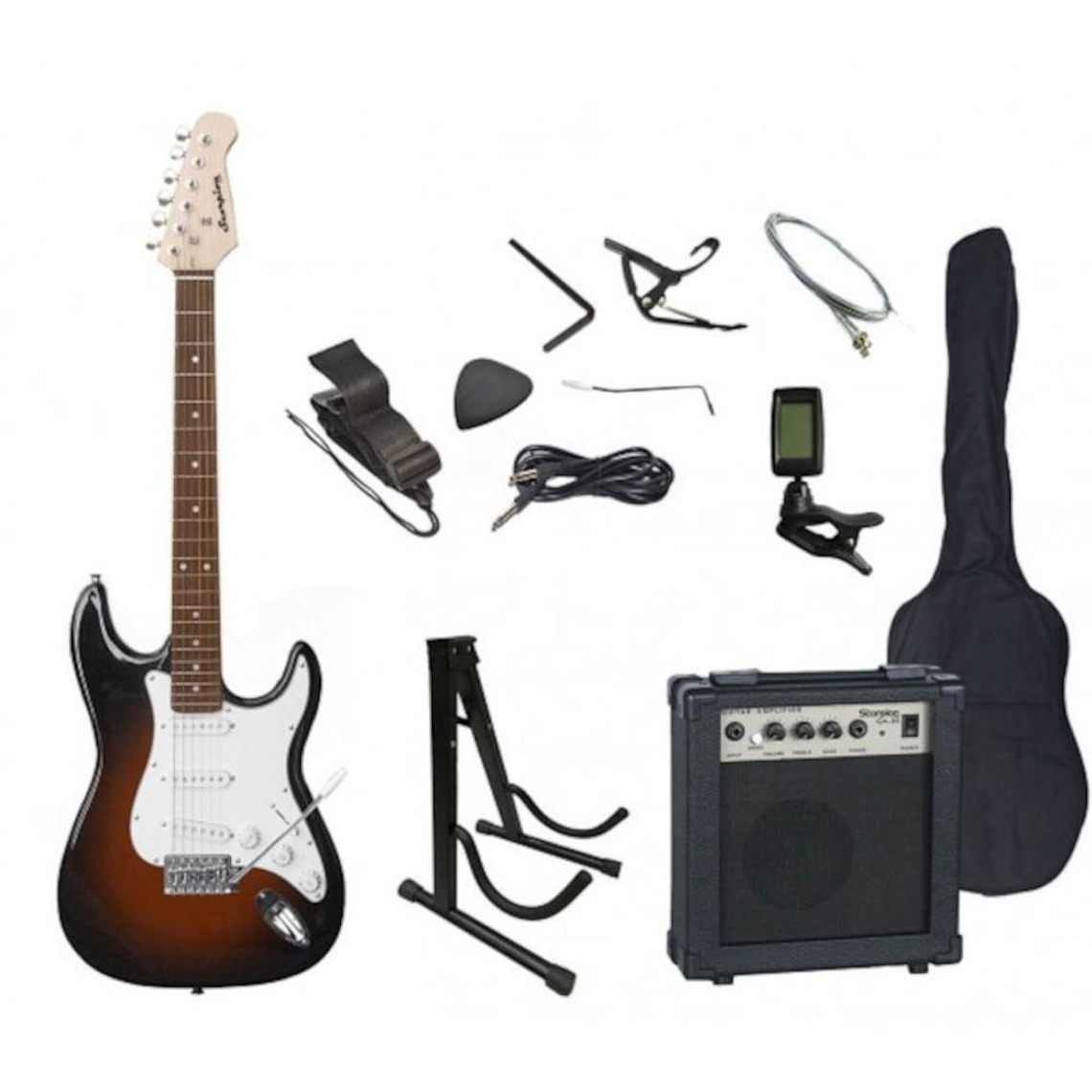 Set de guitarra electrica Scorpion 10 SB 1
