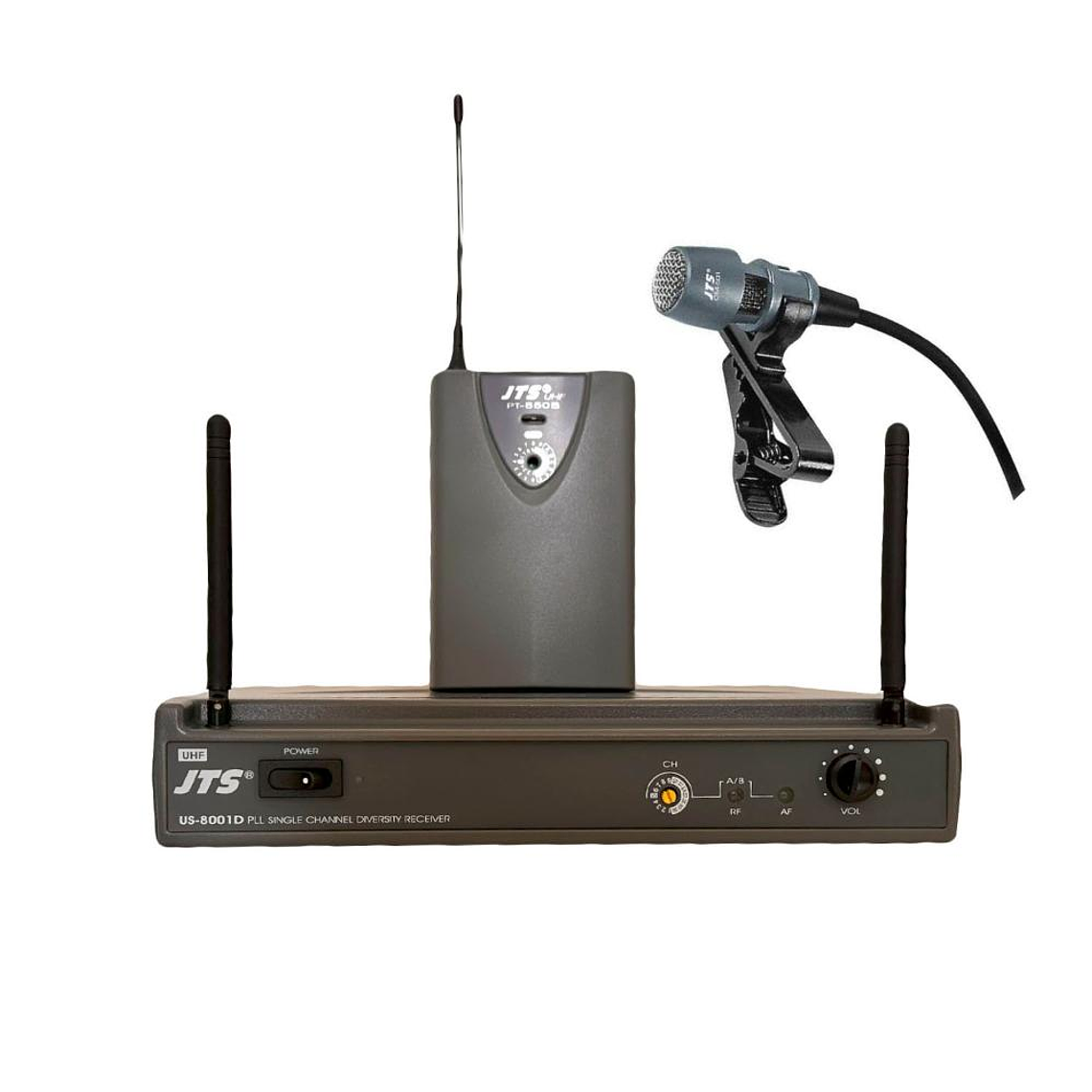 Sistema Inalambrico Solapa JTS US-8001D/PT-850B+CM-501 1