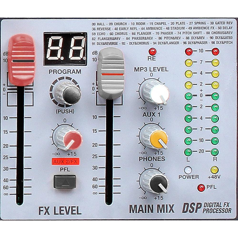 Mixer Analogo Novik NVK-1602FX 4