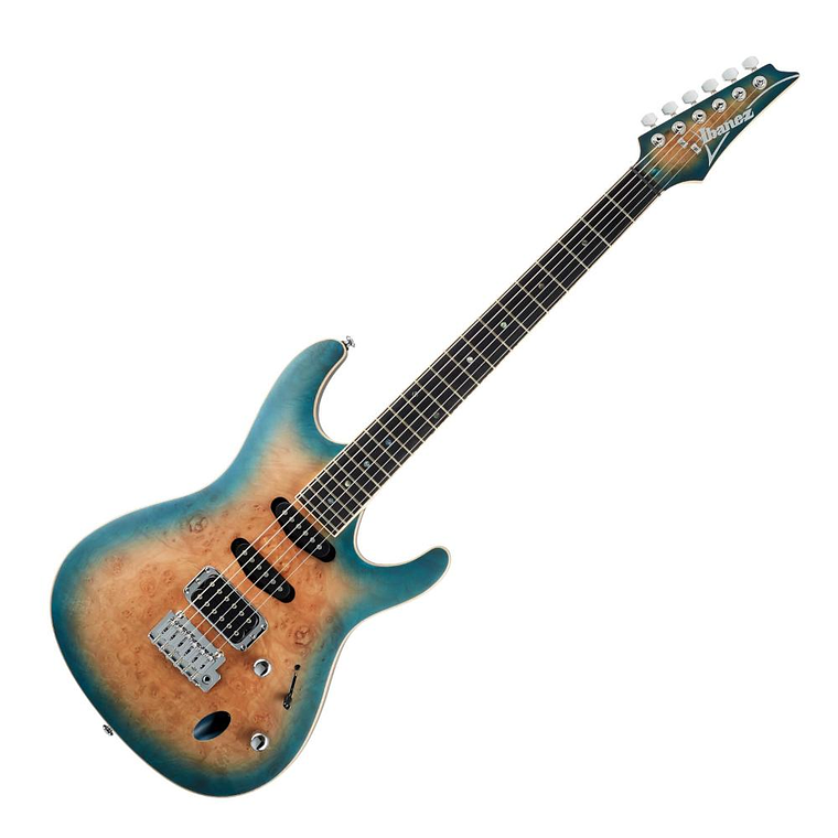 Guitarra Electrica Ibanez SA460MBW Sunset Blue Burst 1