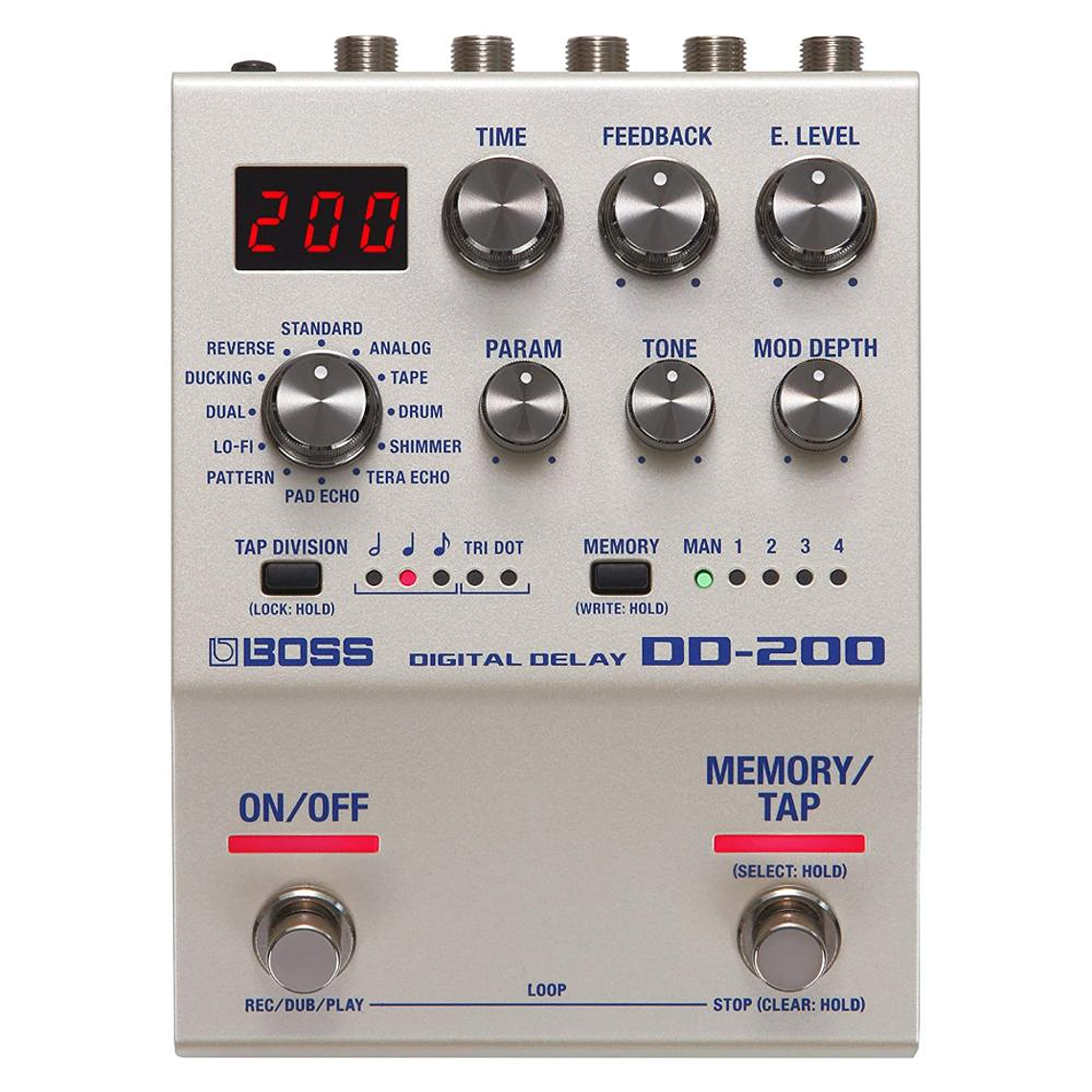 Pedal de efecto Boss DD-200 Digital Delay 1