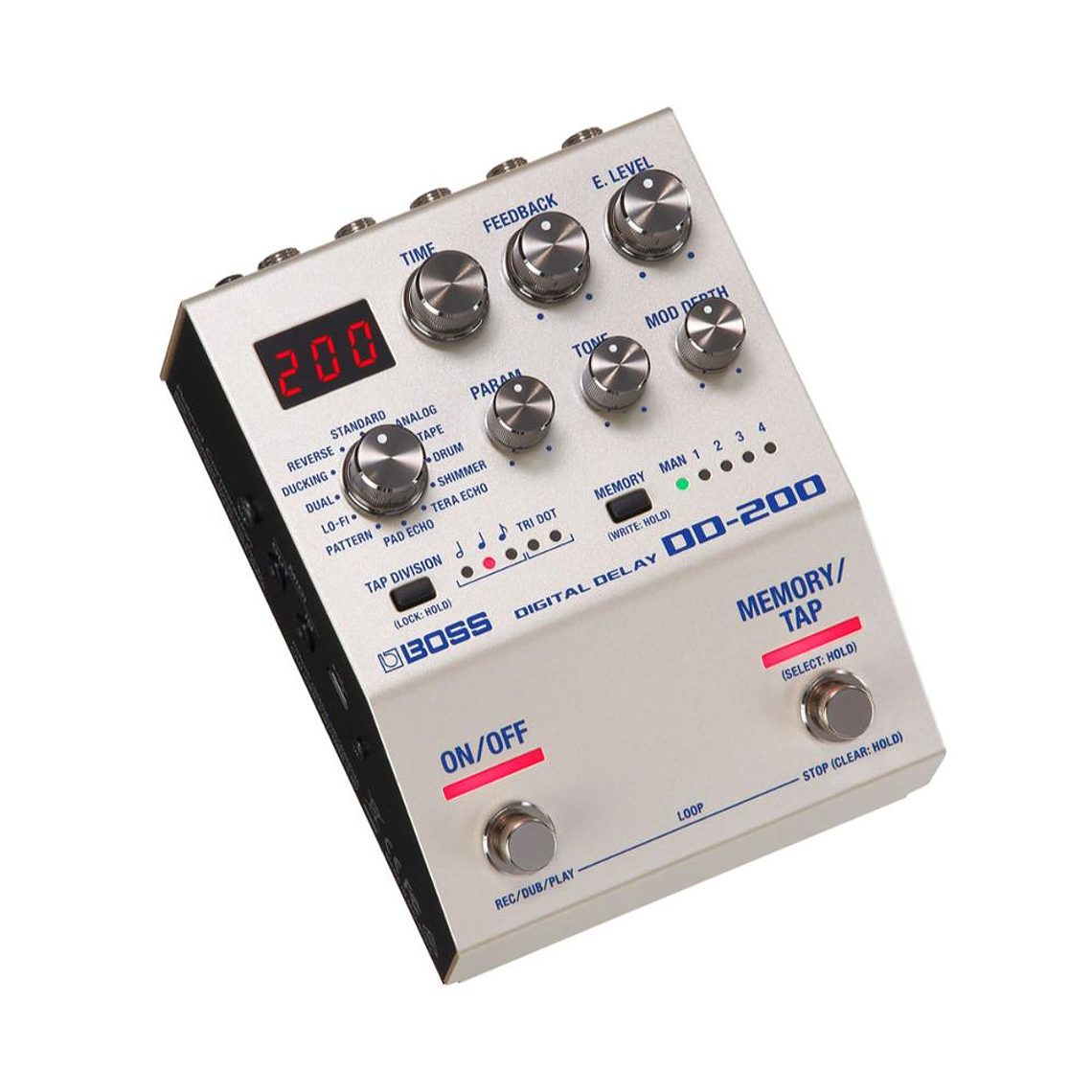 Pedal de efecto Boss DD-200 Digital Delay 2