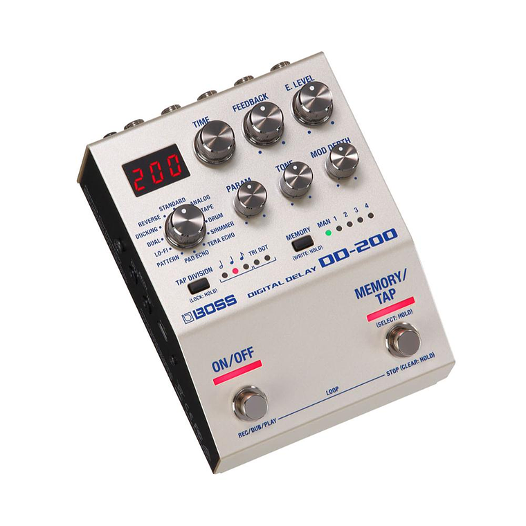 Pedal de efecto Boss DD-200 Digital Delay 2