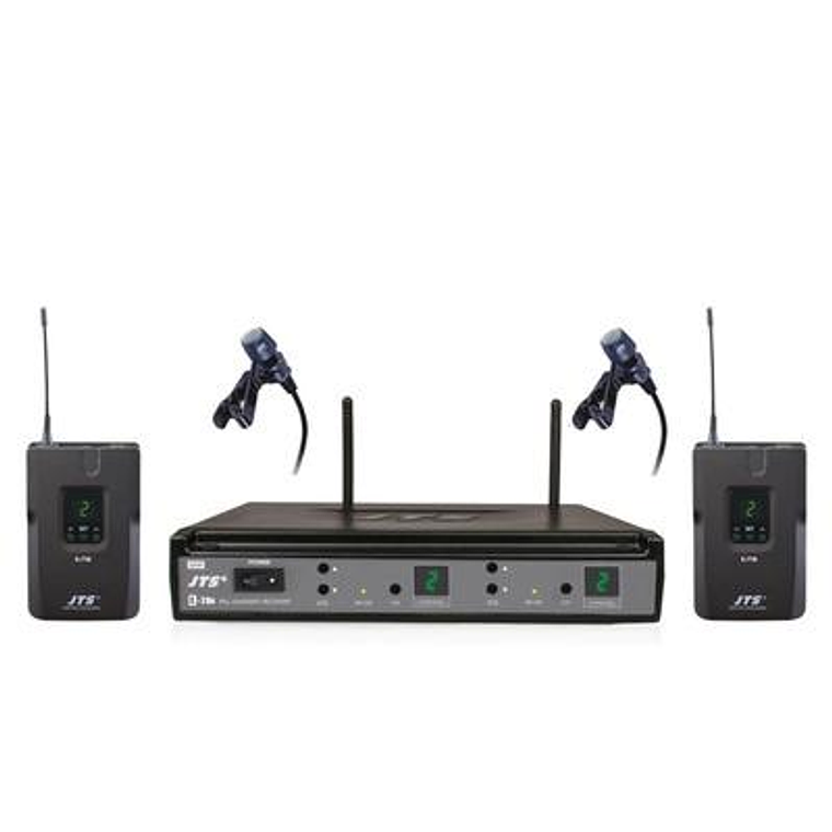 Sistema Dual Microfono Solapa JTS E7Du+E7TB+CM501 1