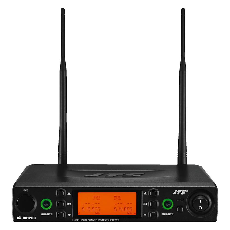 Sistema Dual Solapa JTS RU-8012DB/RU-850LTB+CM501 2