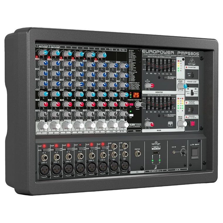 Cabezal Amplificado Behringer EUROPOWER PMP580S 2