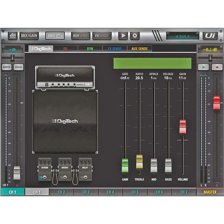 Mixer Digital Soundcraft Ui12 4