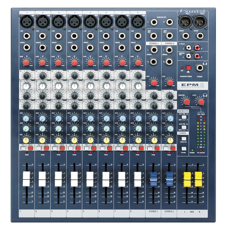 Mixer Analogo Soundcraft EPM8 1