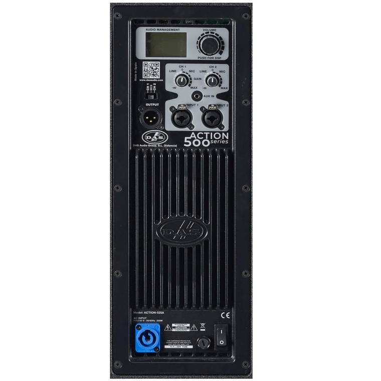 Caja Activa Biamplificada DAS AUDIO ACTION-525A 3
