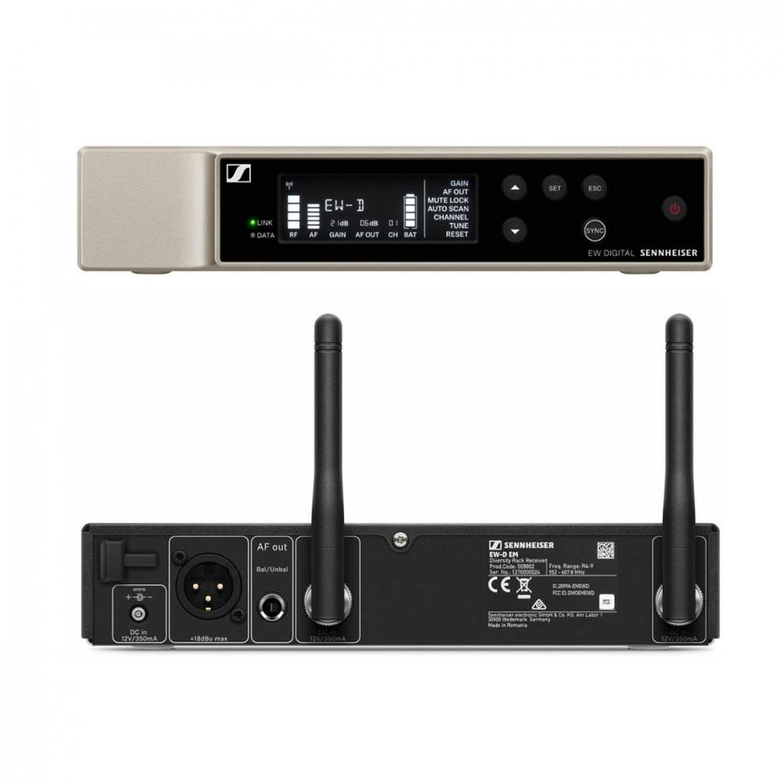 Sistema Inalambrico Digital Mano Sennheiser EW-D 835-S (S1-7) 2