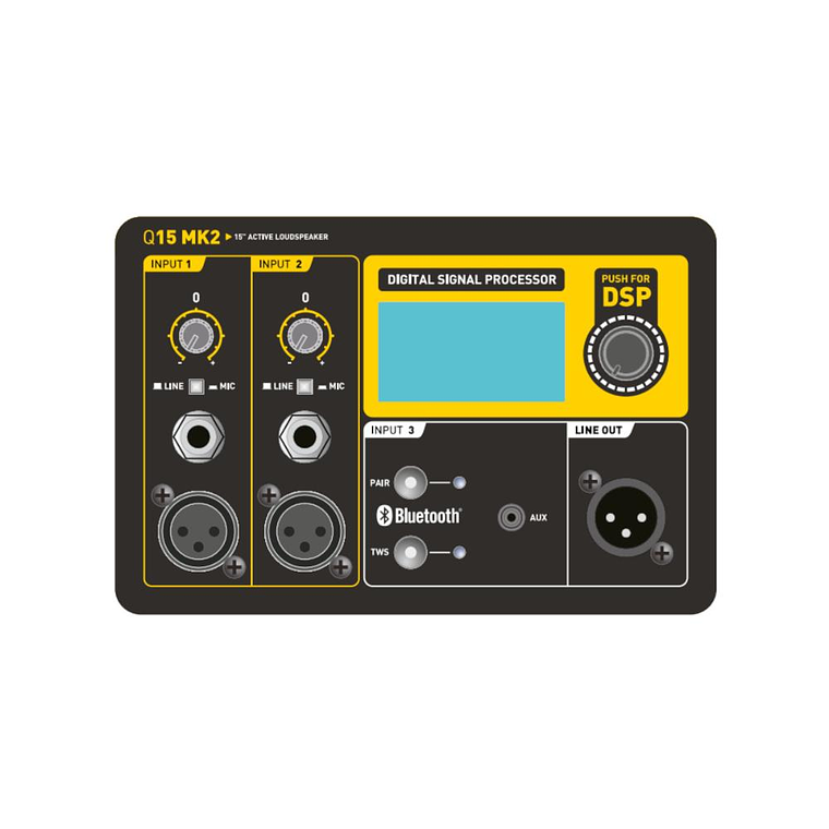 Caja Activa 15 pulgadas SKP Q15 MK2 3