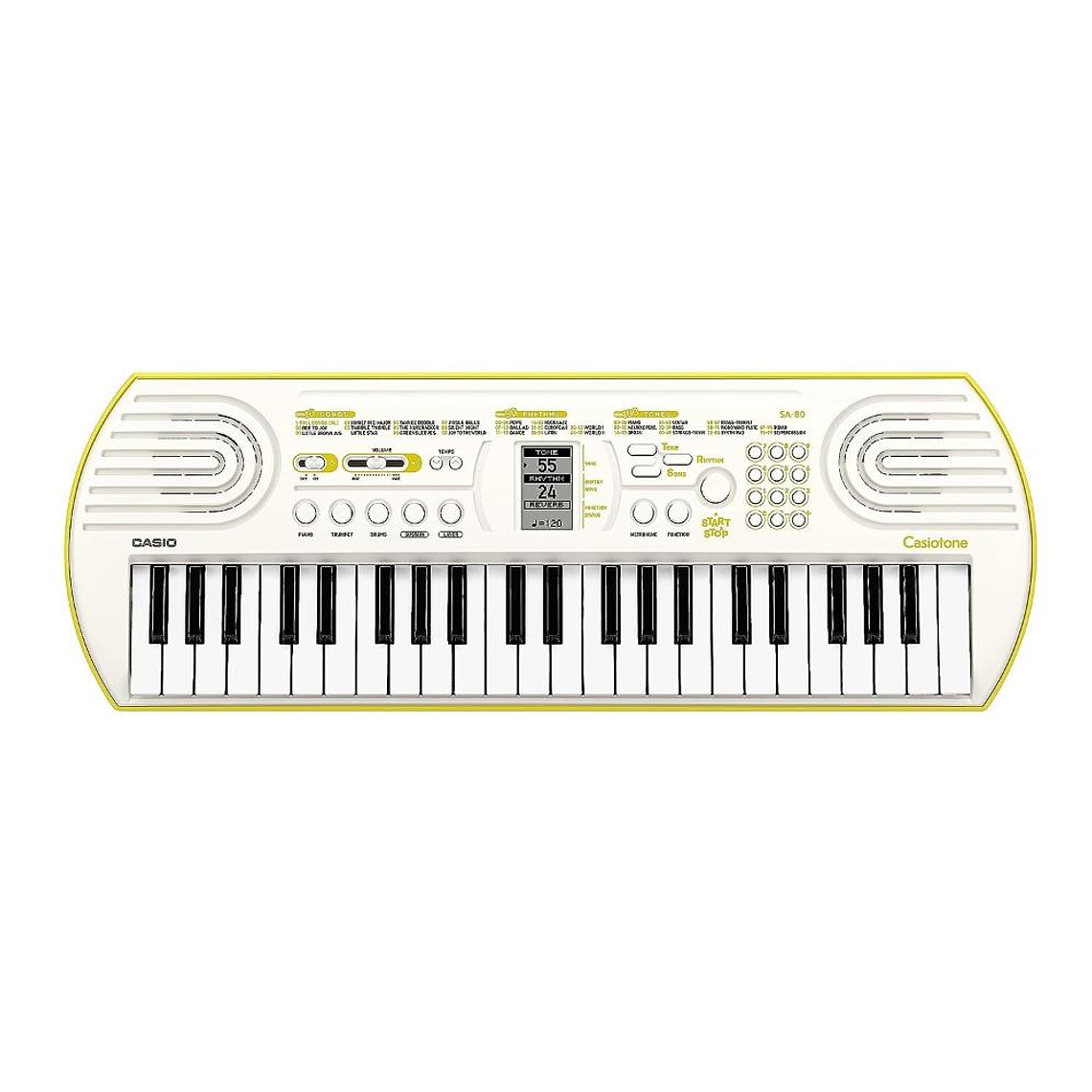 Teclado Infantil Casio SA-80 con fuente de poder 1