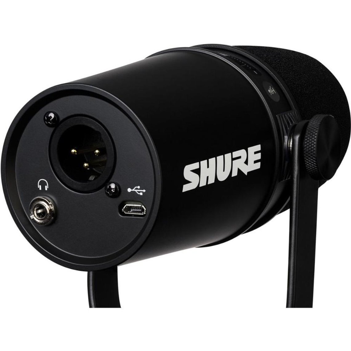 Microfono Condensador XLR-USB Shure MOTIV MV7-K 3