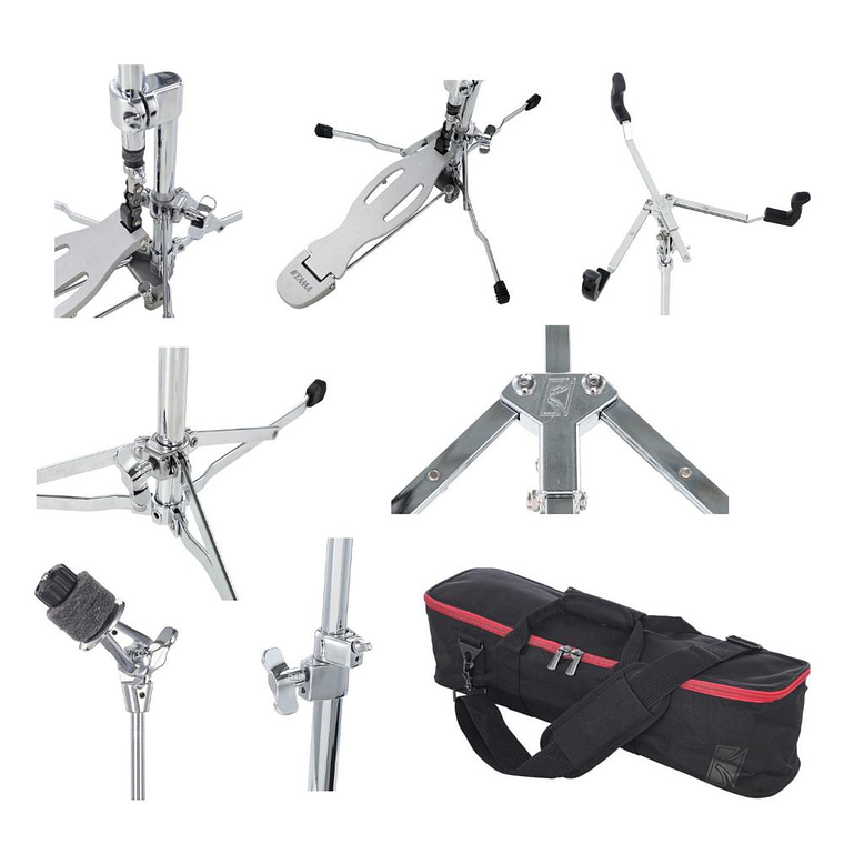 Set de Atriles 4 piezas para bateria acustica Tama HC4FB 2