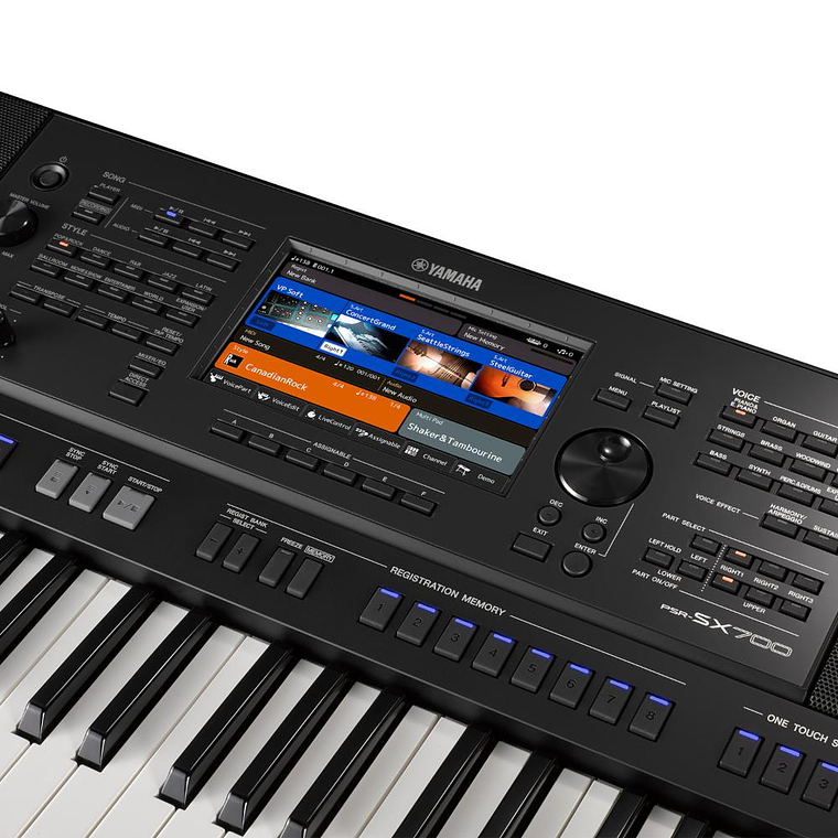 Teclado Yamaha PSR-SX700 4