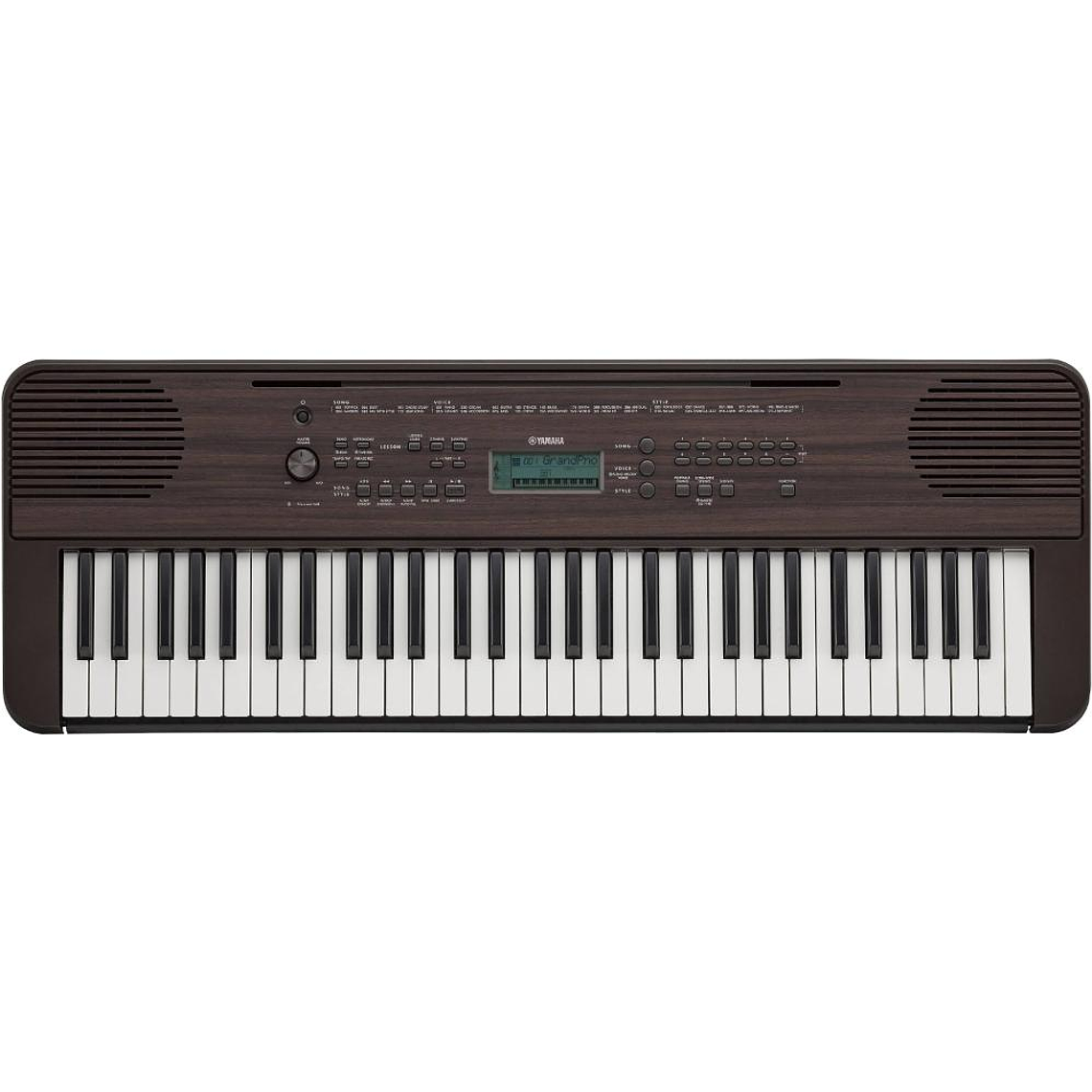 Teclado Yamaha PSR-E360 Dark Walnut 1